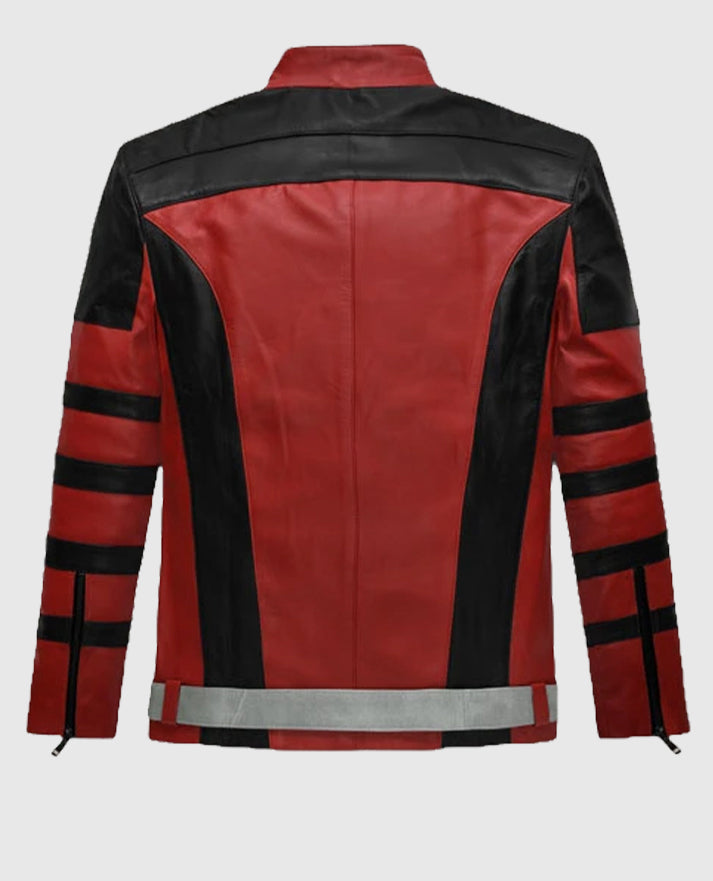 Dwayne Johnson Red One Leather Jacket