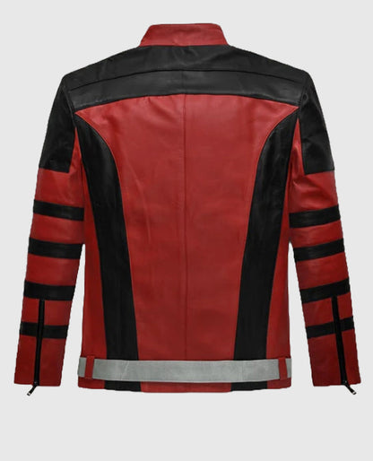 Dwayne Johnson Red One Leather Jacket