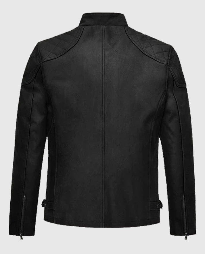 Dylan McDermott Hostages Leather Jacket