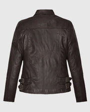 Hailey Baldwin Bieber Leather Jacket