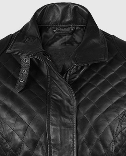 Emily Blunt Leather Jacket