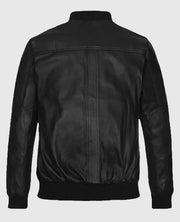 Ryan Reynolds Black Leather Jacket