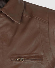 Men's Hunter Bomber Leather Jacket