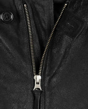 Men’s Black Motorcycle Leather Jacket