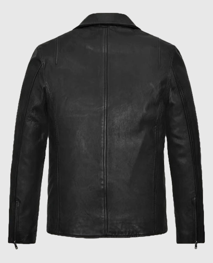 James Franco Black Leather Jacket