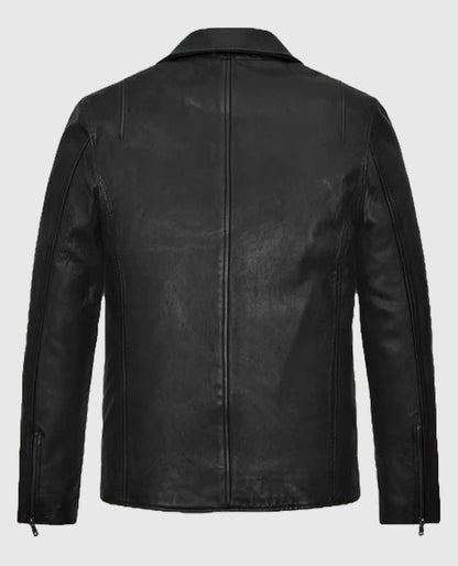 James Franco Black Leather Jacket