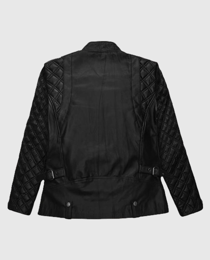 Kate Hudson Black Leather Jacket
