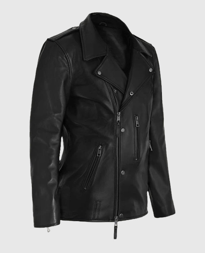 Jim Carrey Toronto International Film Festival Leather Jacket