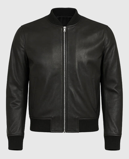 David Beckham Mercer Hotel NYC Leather Jacket
