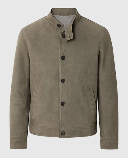 Mission Impossible Rogue Nation Jeremy Renner Suede Jacket