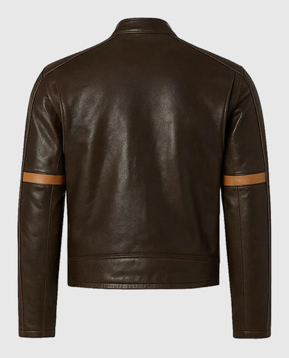 Tom Cruise War of Worlds Brown Leather Jacket