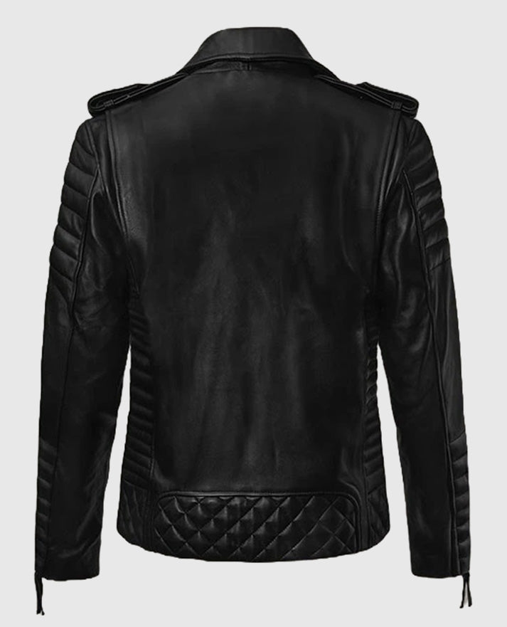 Kevin Durant Black Leather Jacket