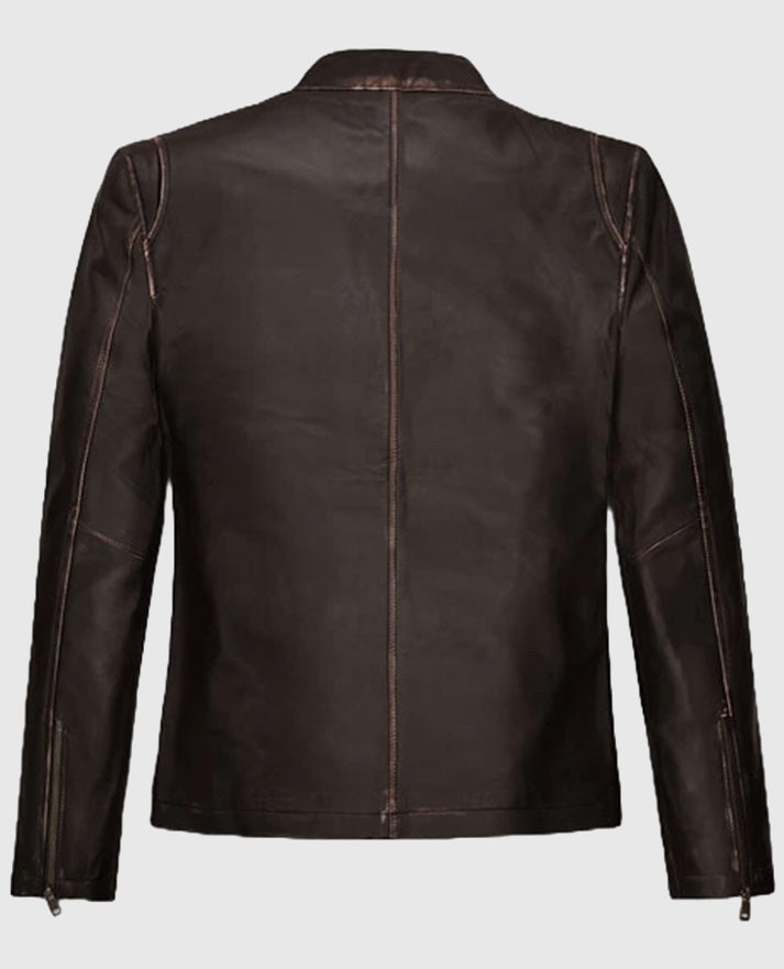 Mark Wahlberg Contraband Leather Jacket