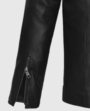 Matt Damon Black Leather Jacket