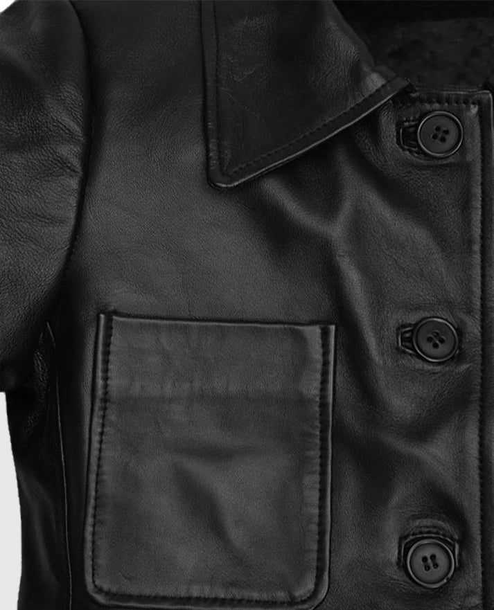 Jenna Ortega Wednesday Leather Jacket