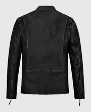 Bradley Cooper Burnt Leather Jacket