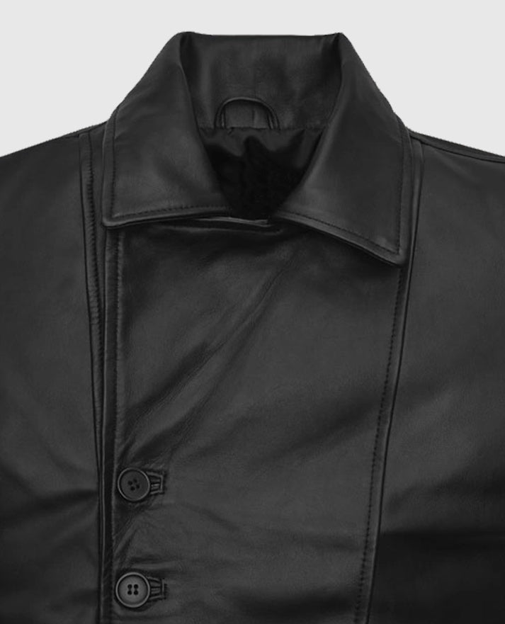 Dylan McDermott Hostages Leather Jacket
