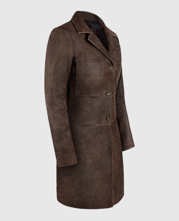 Annabelle Wallis The Mummy Trench Coat - second image