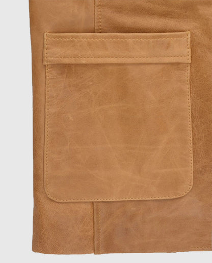 Jennifer Aniston Friends Season 5 Leather Blazer