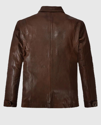 Jensen Ross Ackles Supernatural Season 7 Leather Jacket