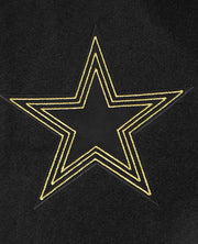 Dallas Cowboys Full-Zip Black & Gold Varsity Jacket