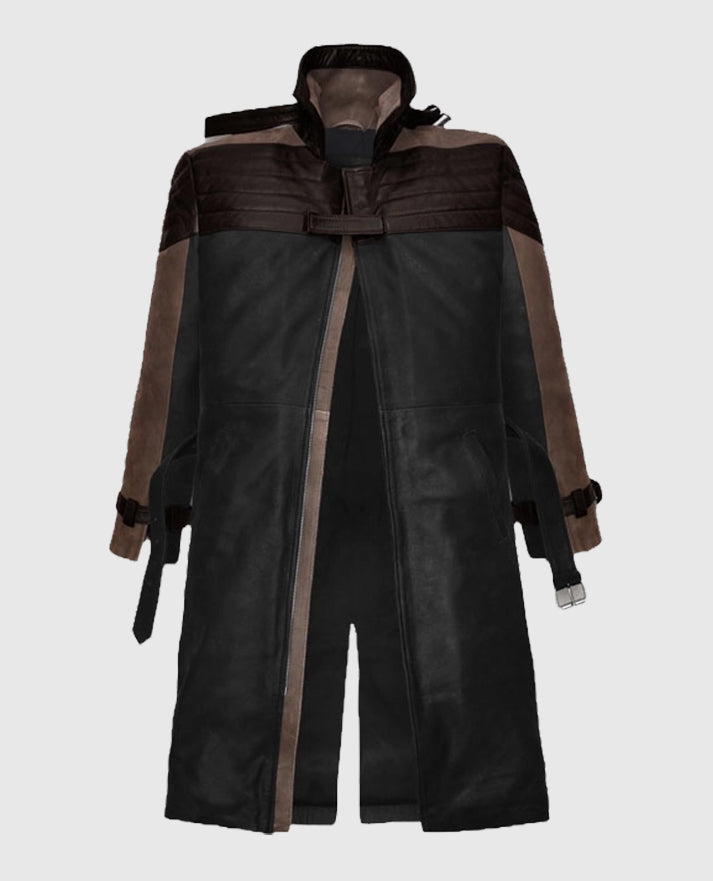Watch Dogs 3 Legion Aiden Leather Trench Coat