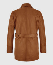 Brad Pitt Legends of the Fall Leather Trench Coat