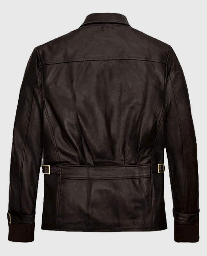Aaron Eckhart Leather Jacket