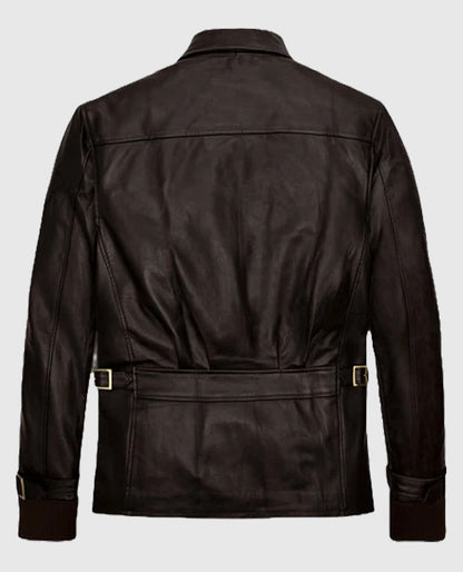 Aaron Eckhart Leather Jacket