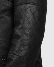 Men’s Black Motorcycle Leather Jacket