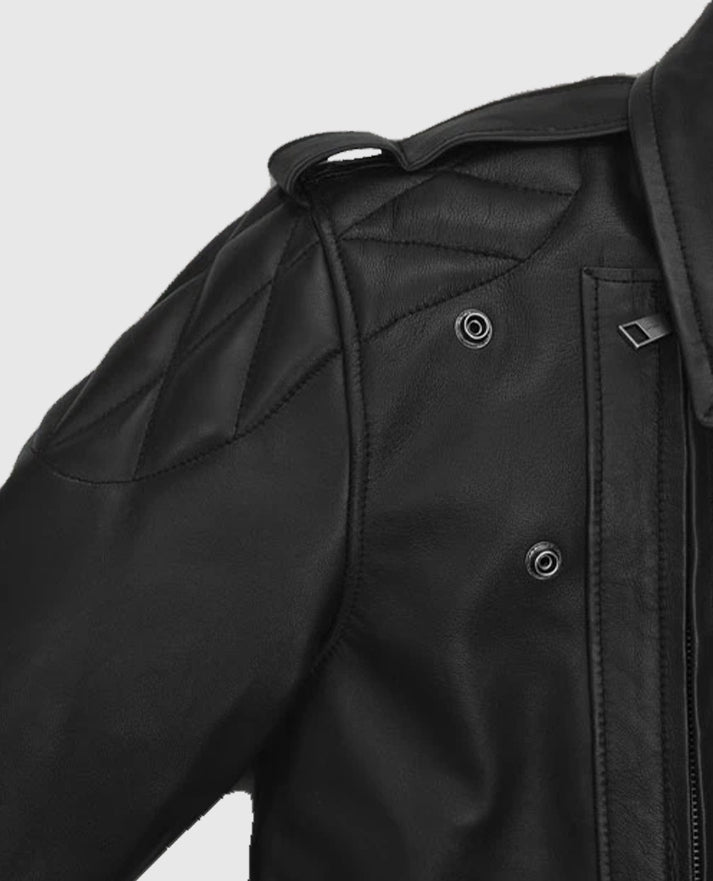 Freddie Mercury Black Leather Jacket