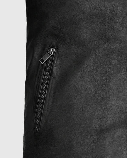 James Franco Black Leather Jacket