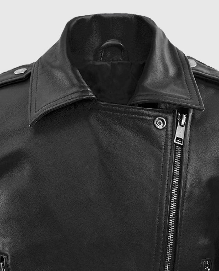 Scarlett Johansson Black Widow Leather Jacket