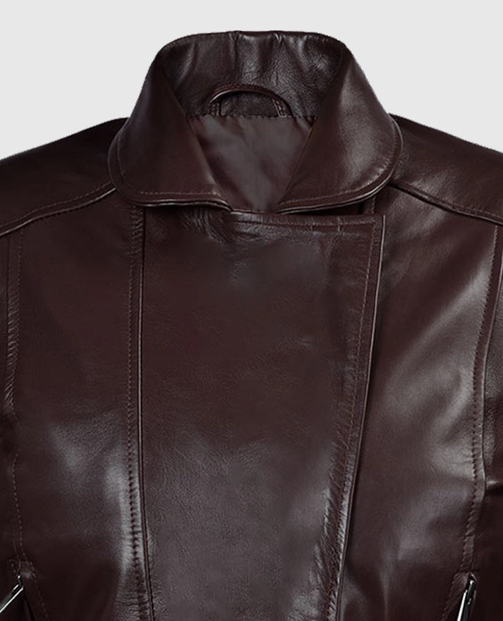 Katie Holmes Leather Jacket