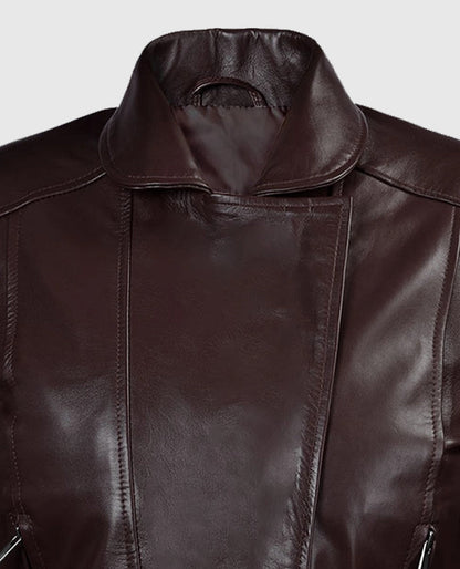 Katie Holmes Leather Jacket