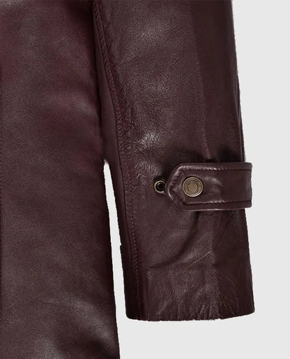 Robert Downey Jr Leather Blazer