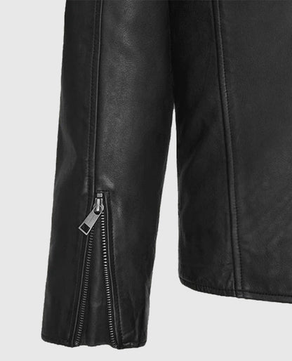 James Franco Black Leather Jacket