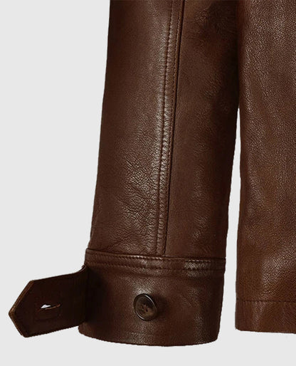 Jensen Ross Ackles Supernatural Season 7 Leather Jacket