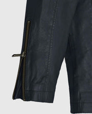 Jim Carrey Blue Leather Jacket