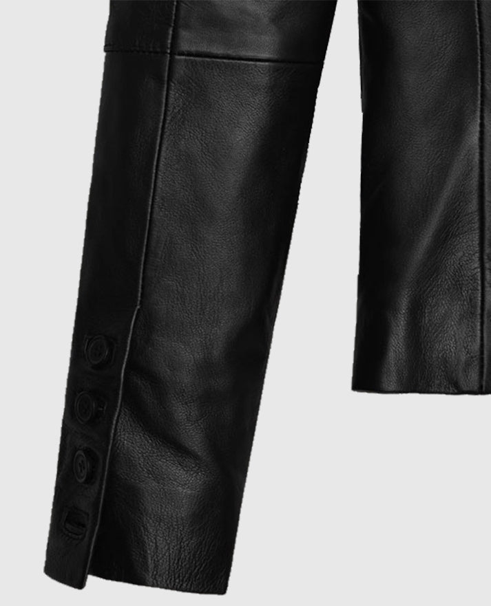 Jenna Ortega Wednesday Leather Jacket