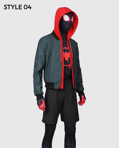 Miles Morales Spider Verse Hoodie