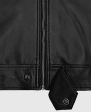 Michael Fassbender Black Leather Jacket