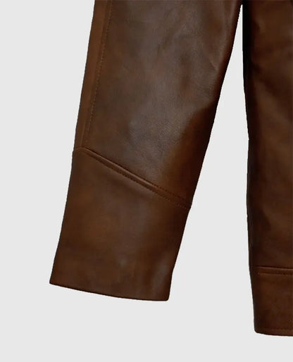 Leonardo DiCaprio Once Upon a Time in Hollywood Leather Jacket