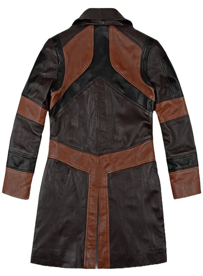 Zoe Saldana Guardians of the Galaxy Vol 2 Leather Coat