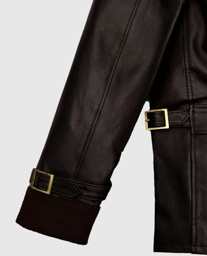 Aaron Eckhart Leather Jacket