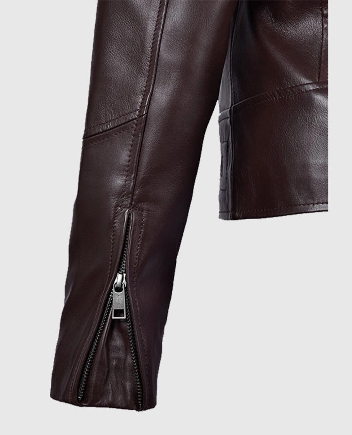 Katie Holmes Leather Jacket
