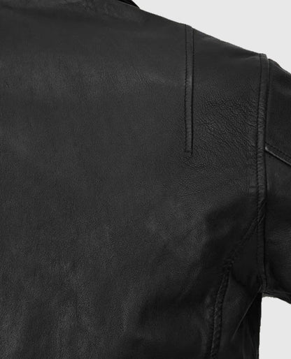 James Franco Black Leather Jacket