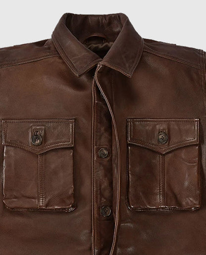 Jensen Ross Ackles Supernatural Season 7 Leather Jacket