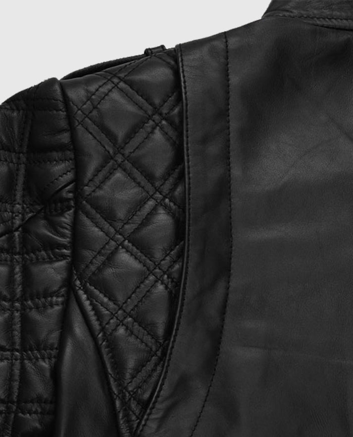 Kate Hudson Black Leather Jacket