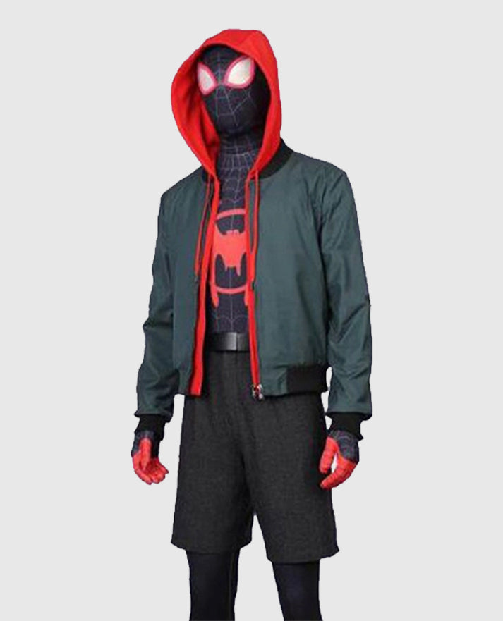 Miles Morales Spider Verse Hoodie